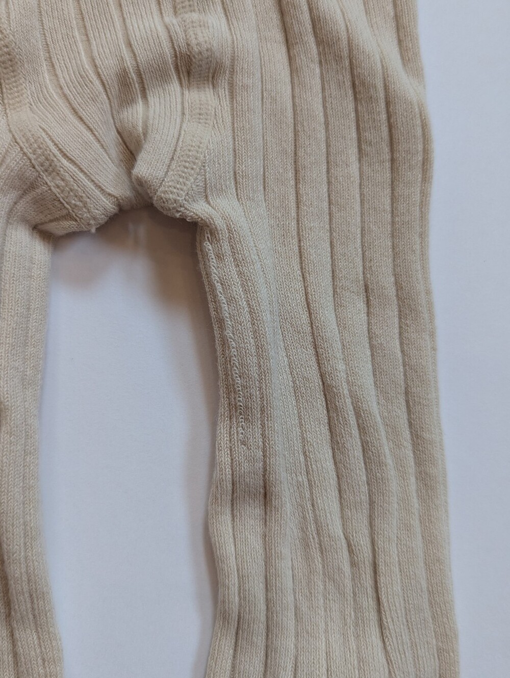 Condor Ribbed Tights Linen 2 - Picture 4 of 5